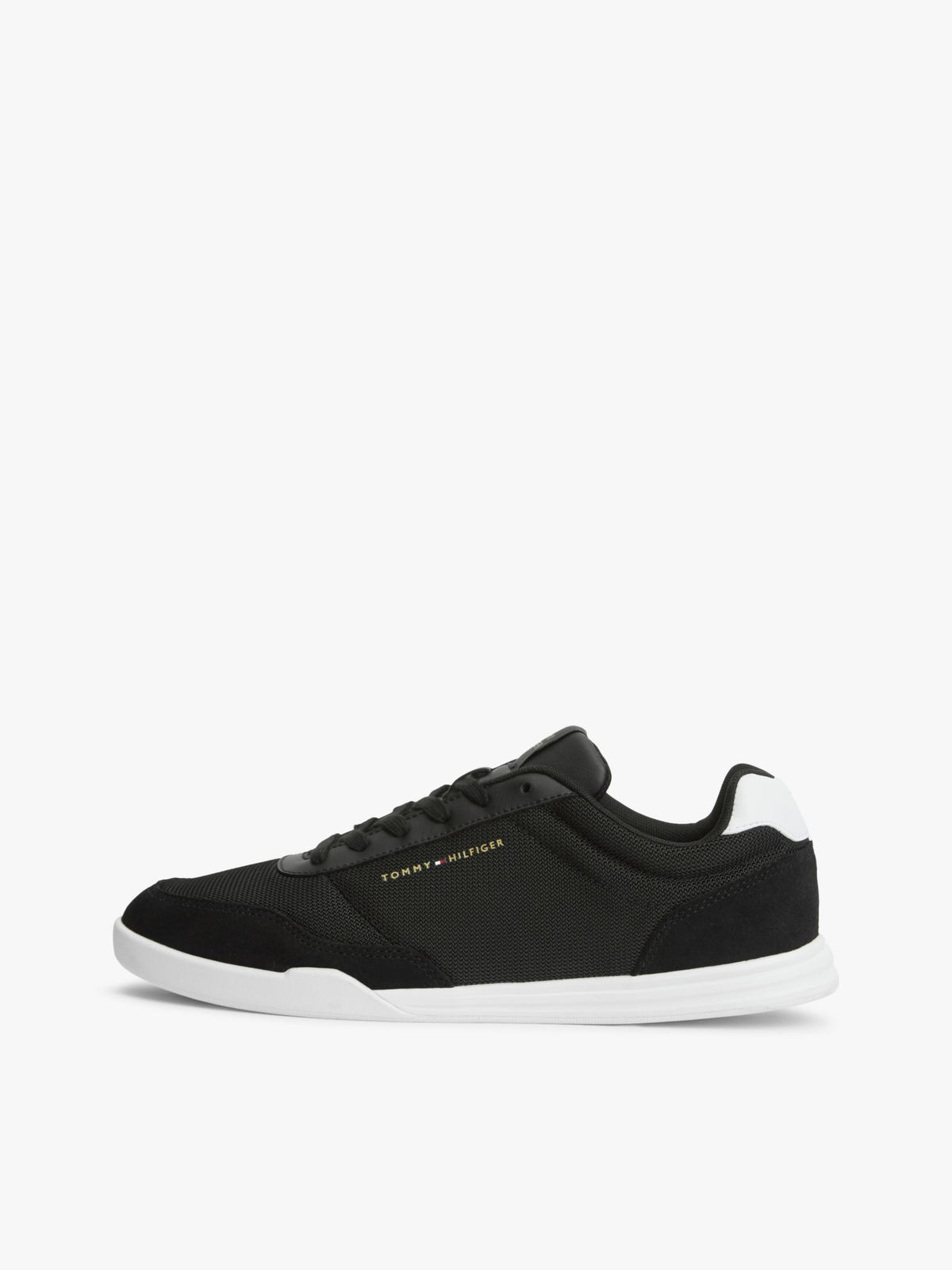 Tommy Hilfiger Mixed-Media Low-Top Cupsole Sneaker