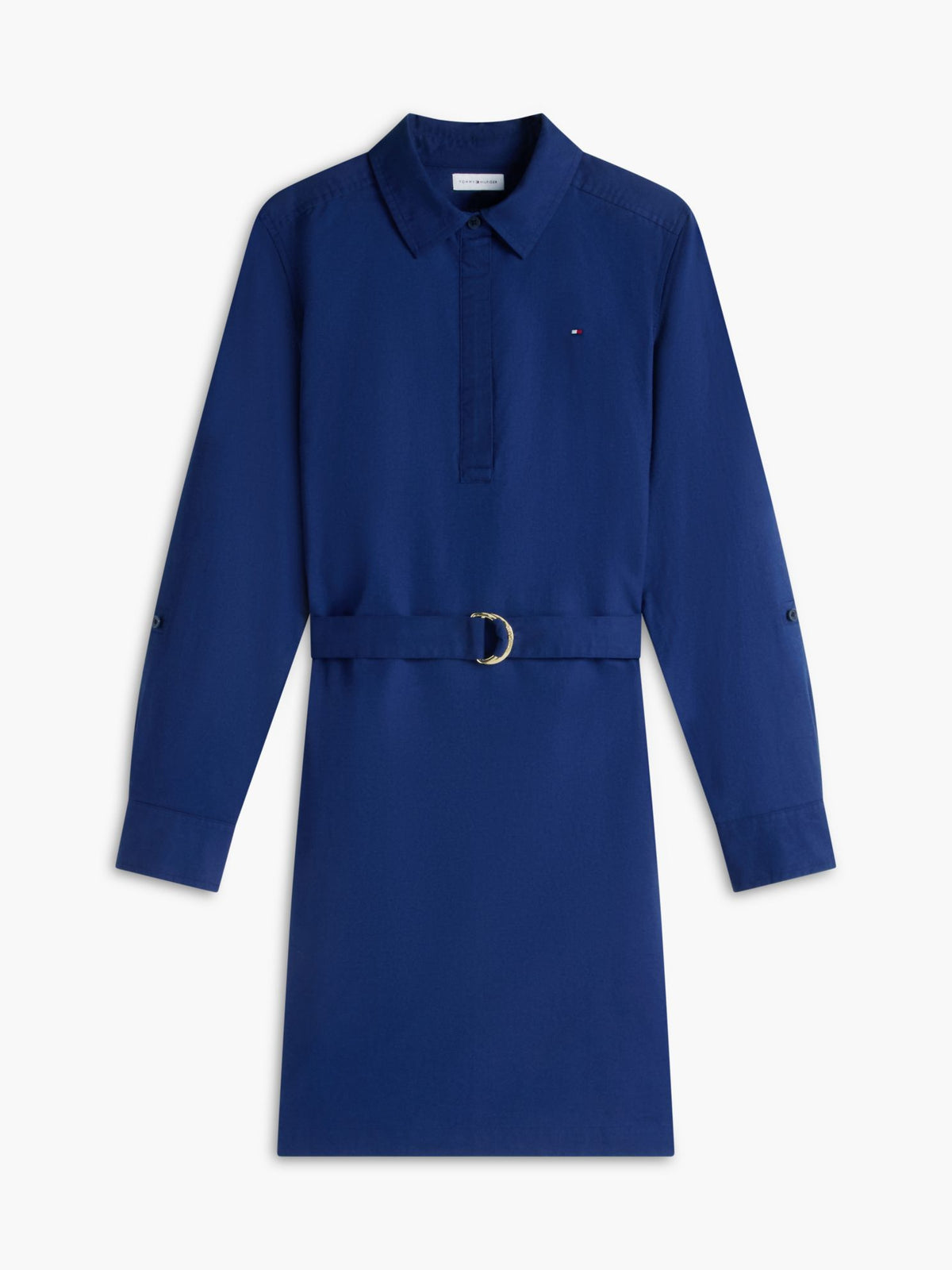 Tommy Hilfiger Belted Oxford Shirtdress