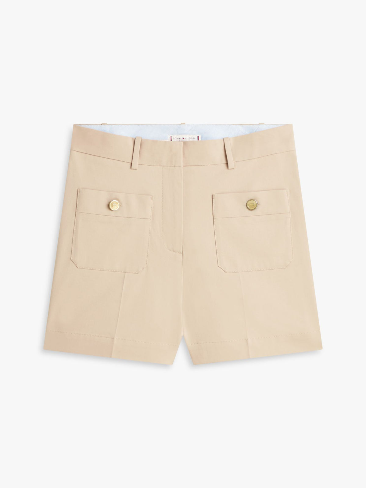 Tommy Hilfiger Gold-Button Twill Pocket Short