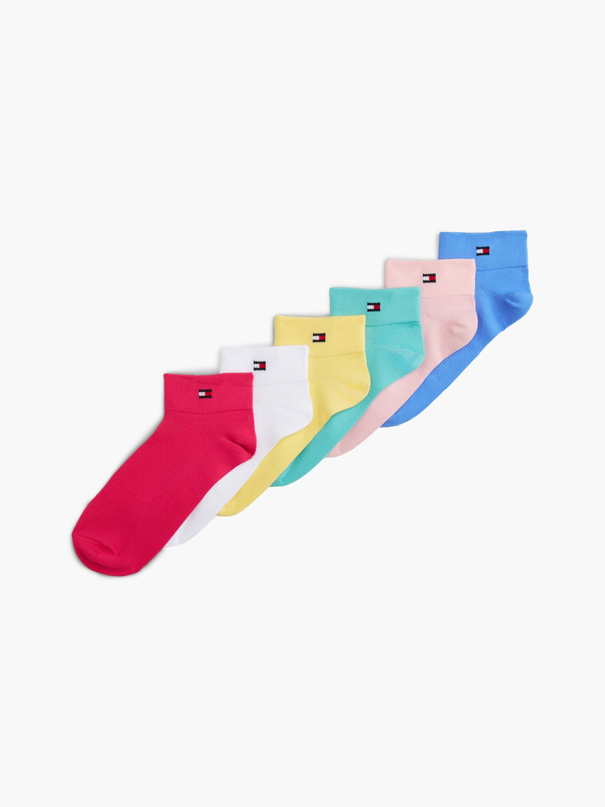 Tommy Hilfiger Sport Quarter-Top Sock 6-Pack