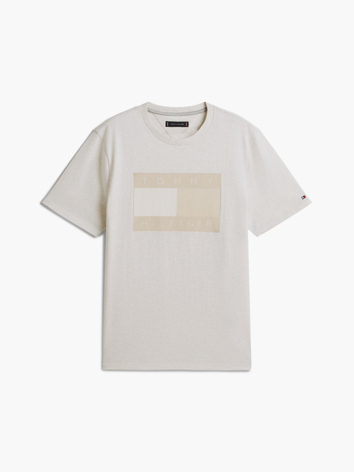Tommy Hilfiger Tonal Flag Logo T-Shirt