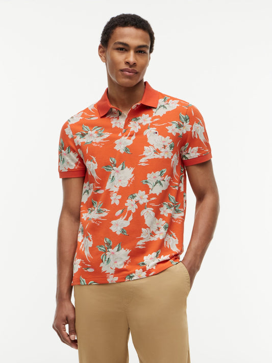Tommy Hilfiger Regular Fit Floral Print Polo