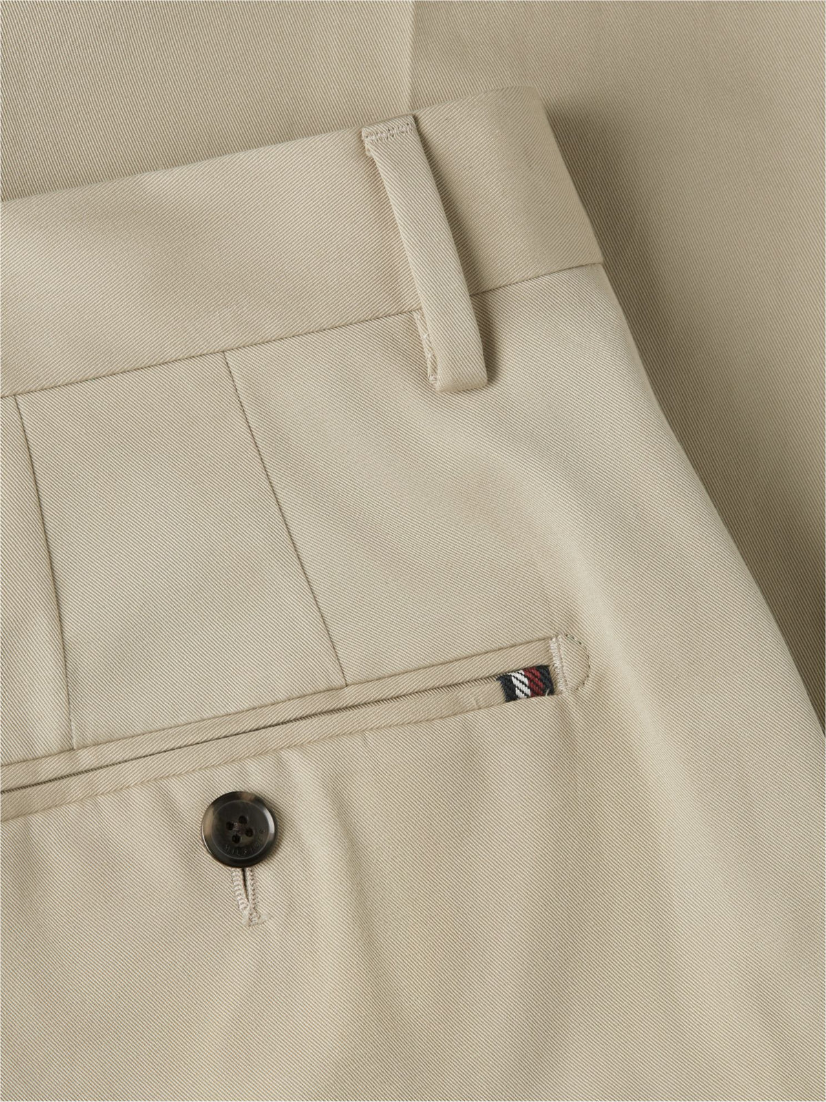 Tommy Hilfiger Regular Fit Cotton Twill Chino