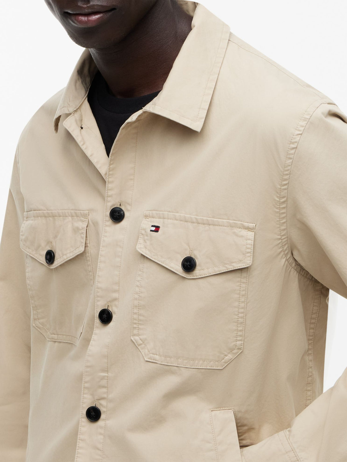 Tommy Hilfiger Twill Utility Shirt Jacket