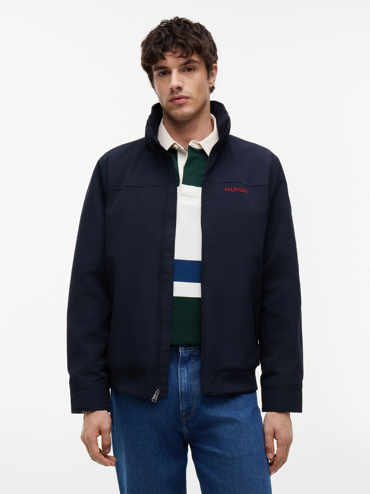 Tommy Hilfiger Water-Resistant Hooded Regatta Jacket