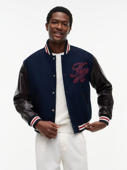 Tommy Hilfiger New York Label Varsity Jacket