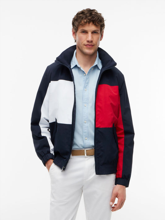 Tommy Hilfiger Water-Repellent Flag Logo Regatta Jacket