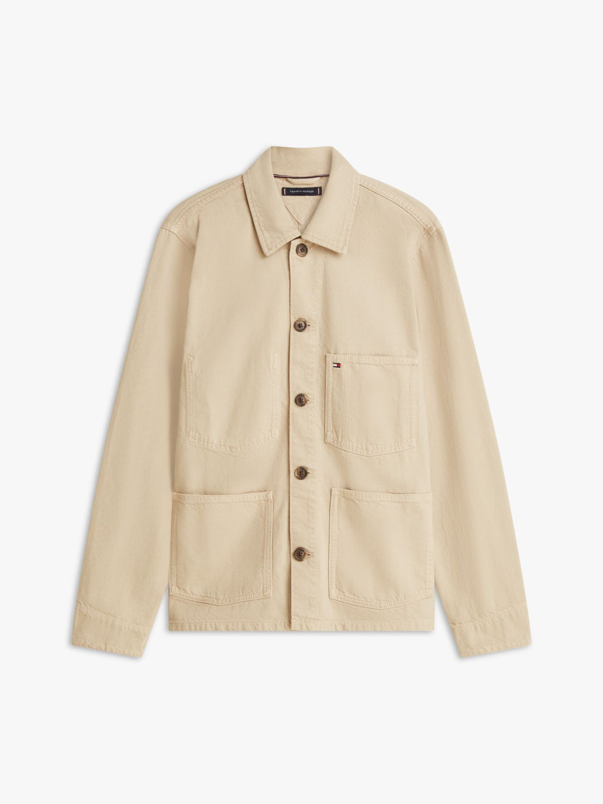 Tommy Hilfiger Garment-Dyed Denim Chore Jacket