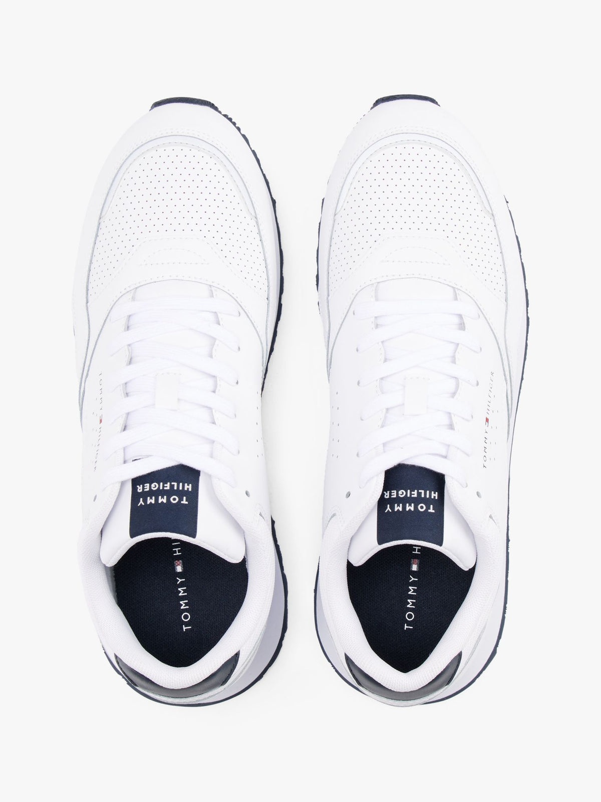 Tommy Hilfiger Leather-Mix Runner Sneaker