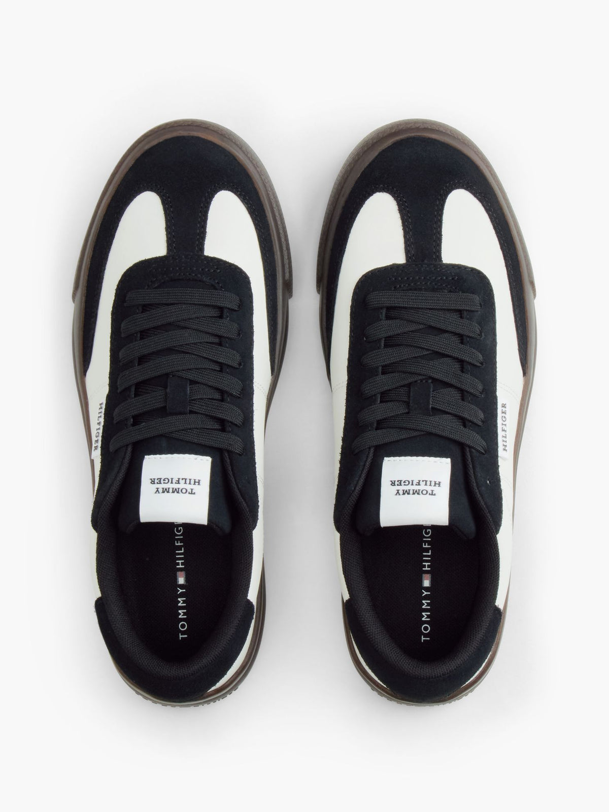 Tommy Hilfiger Suede & Leather Vulcanized Sneaker
