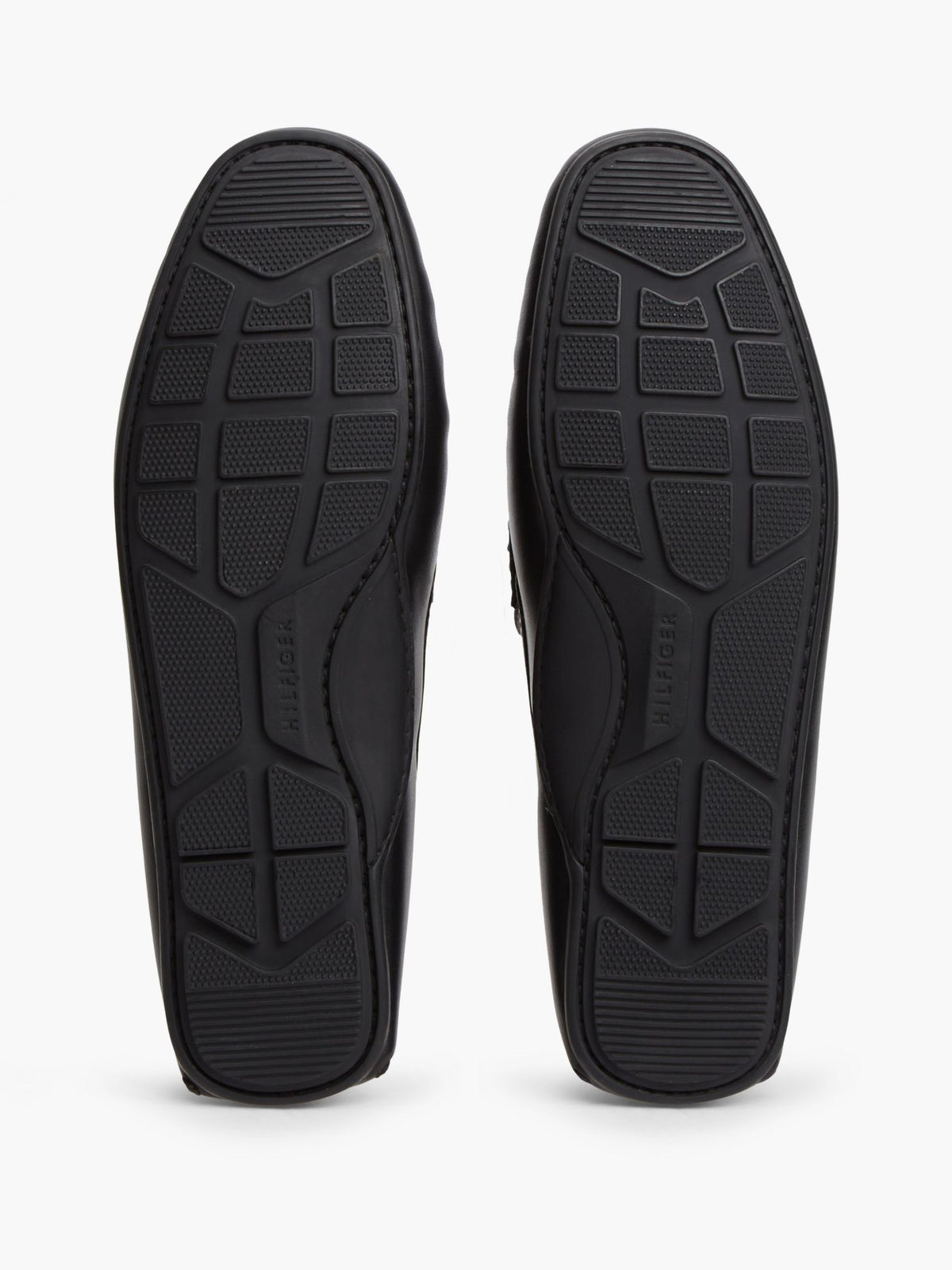 Tommy Hilfiger Flag Hardware Leather Driving Loafer