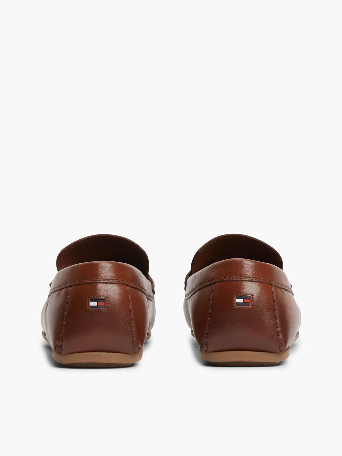 Tommy Hilfiger Flag Hardware Leather Driving Loafer