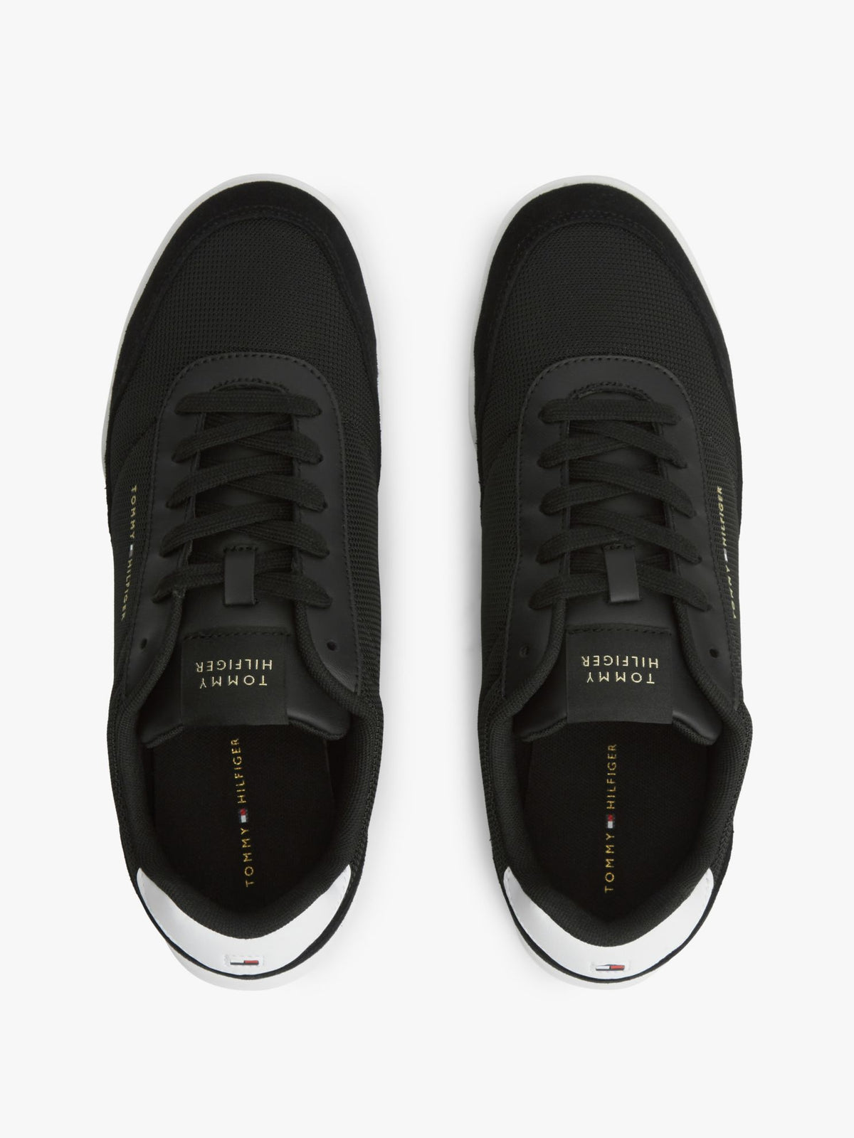 Tommy Hilfiger Mixed-Media Low-Top Cupsole Sneaker