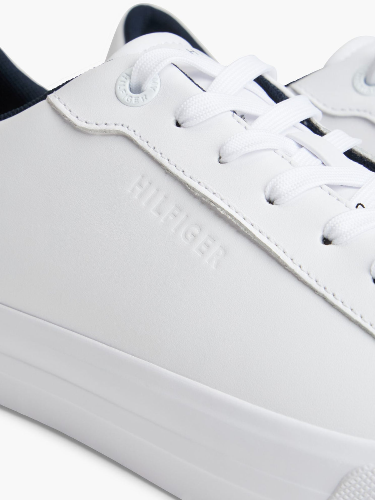 Tommy Hilfiger Flag Stripe Vulcanized Leather Sneaker