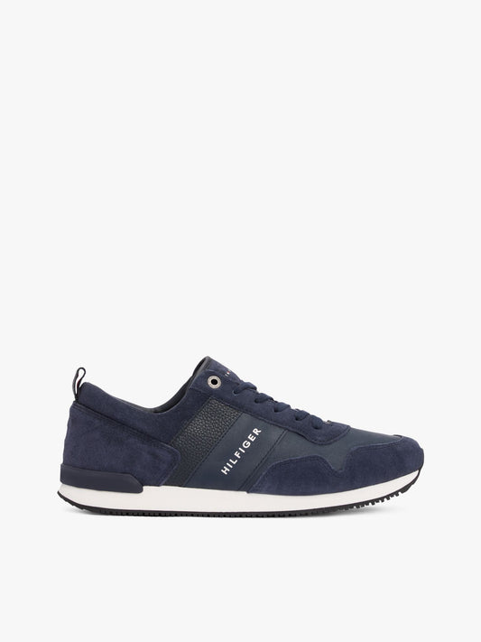 Tommy Hilfiger Suede Mix Tonal Tommy Sneaker