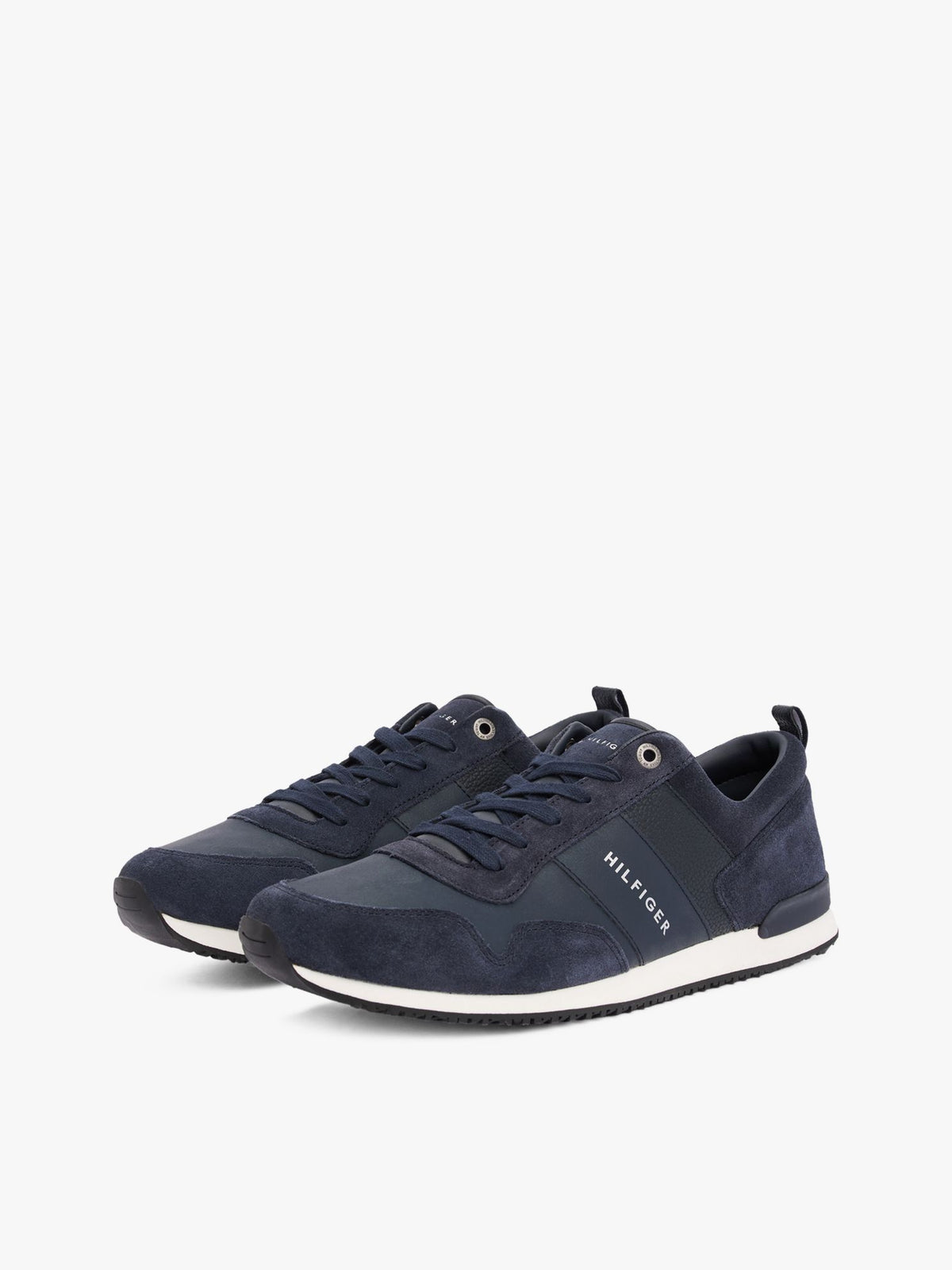 Tommy Hilfiger Suede Mix Tonal Tommy Sneaker