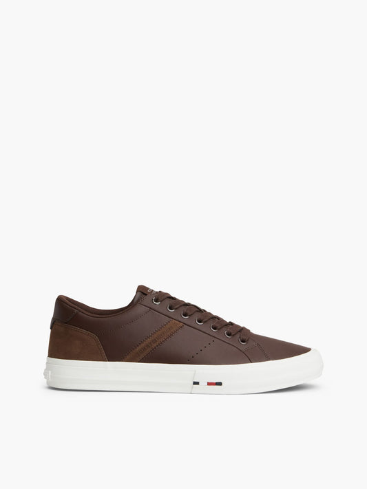 Tommy Hilfiger Tommy Logo Leather Sneaker