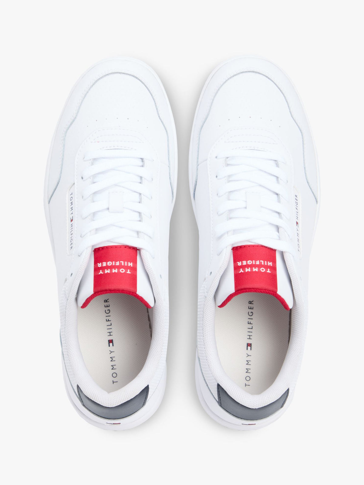 Tommy Hilfiger Lightweight Leather Mix Court Sneaker