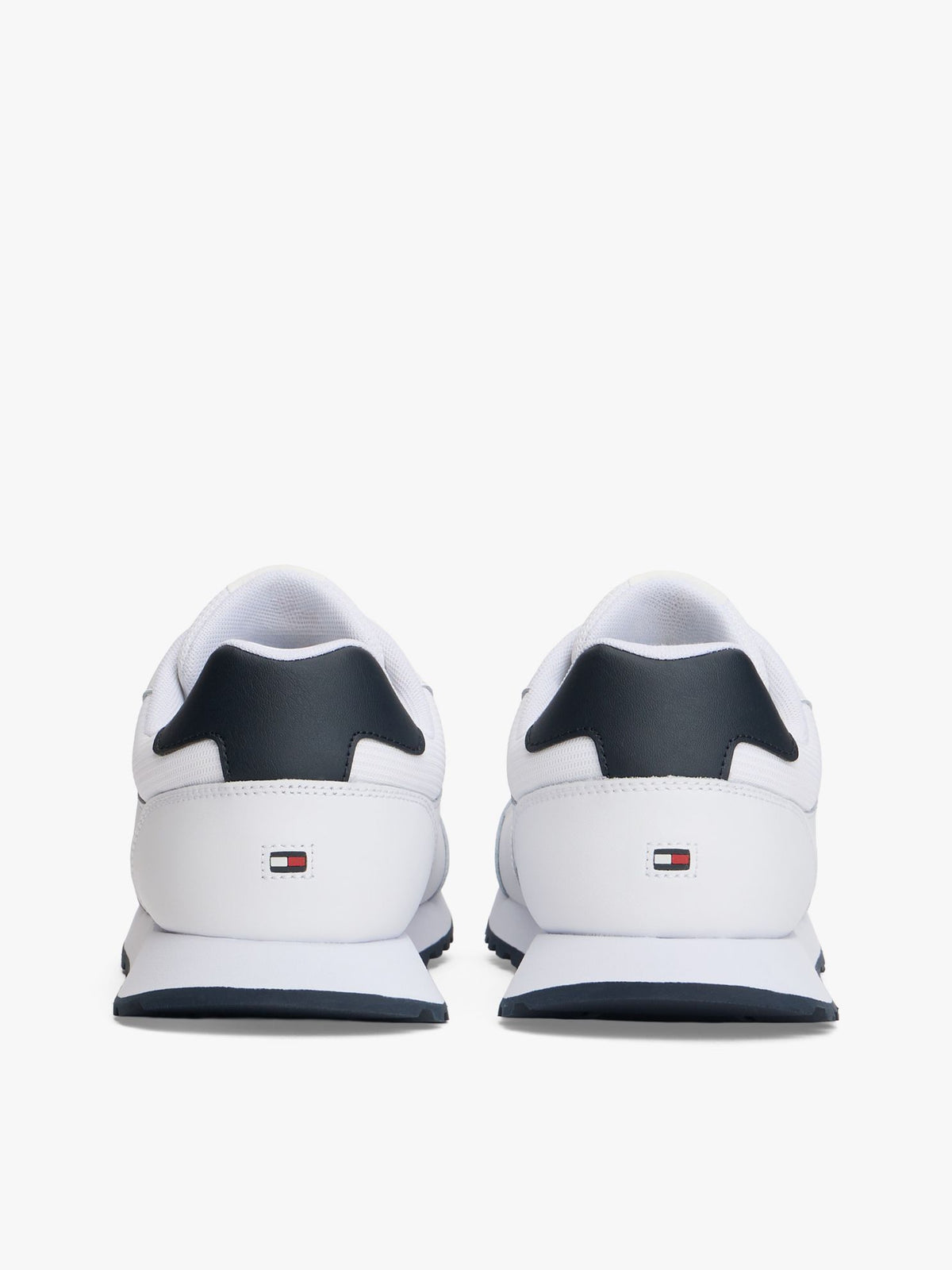Tommy Hilfiger Signature Stripe Leather-Mix Sneaker