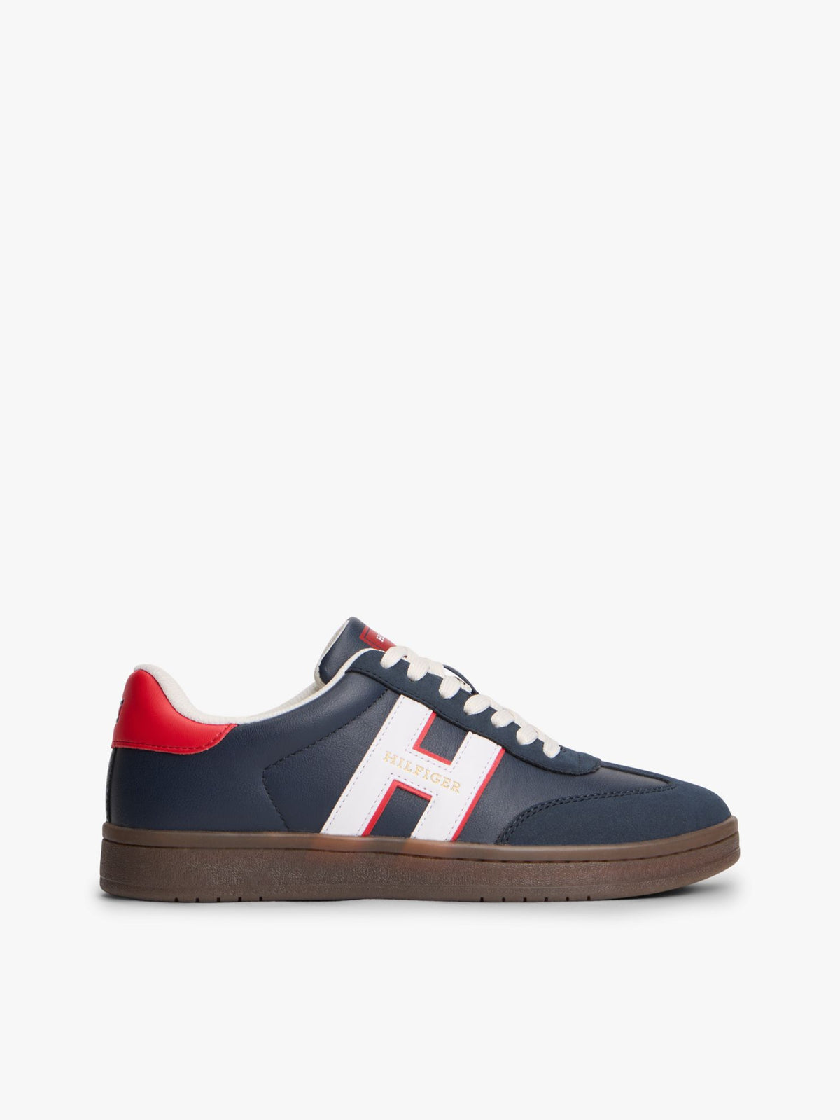 Tommy Hilfiger Hilfiger Logo Mix Media Skater Sneaker