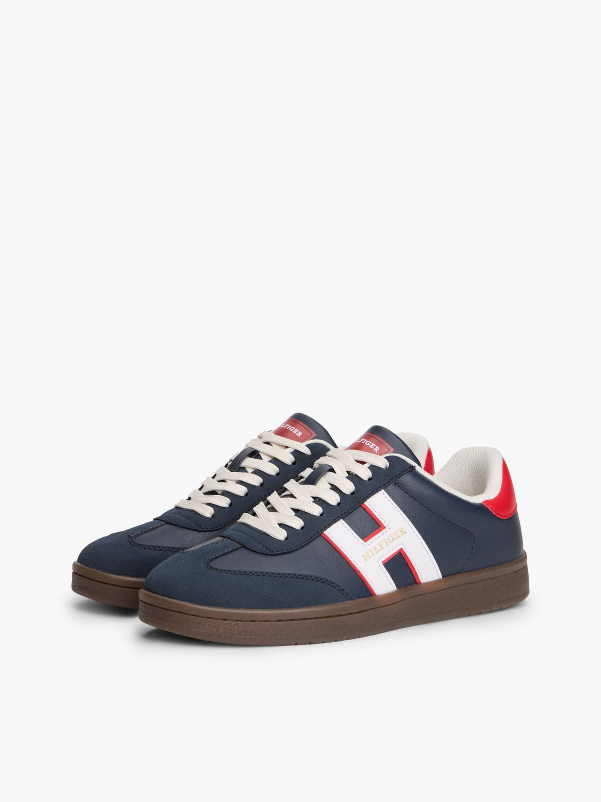 Tommy Hilfiger Hilfiger Logo Mix Media Skater Sneaker