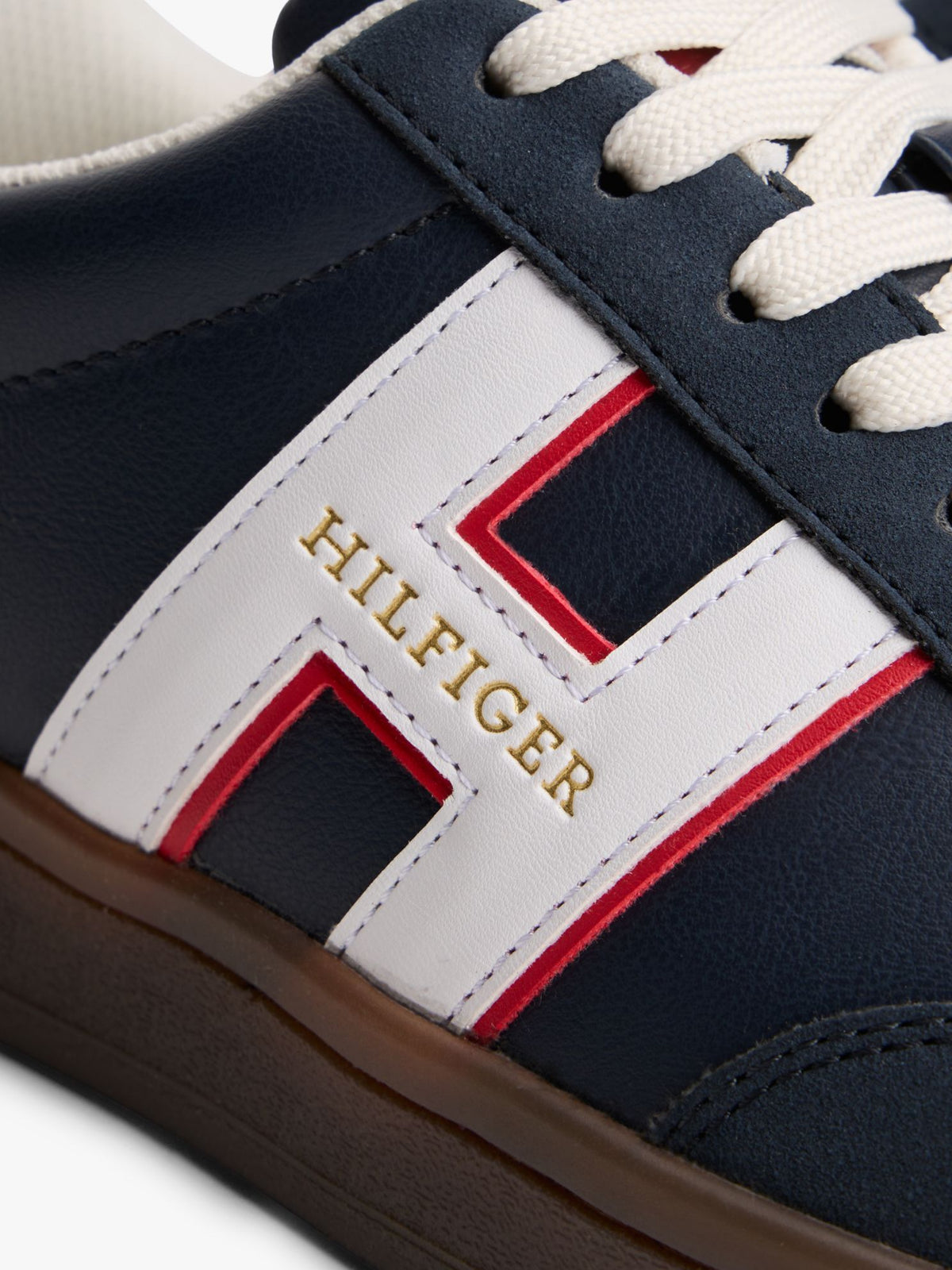 Tommy Hilfiger Hilfiger Logo Mix Media Skater Sneaker