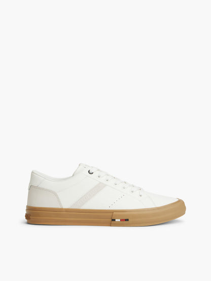 Tommy Hilfiger Tommy Logo Leather Sneaker