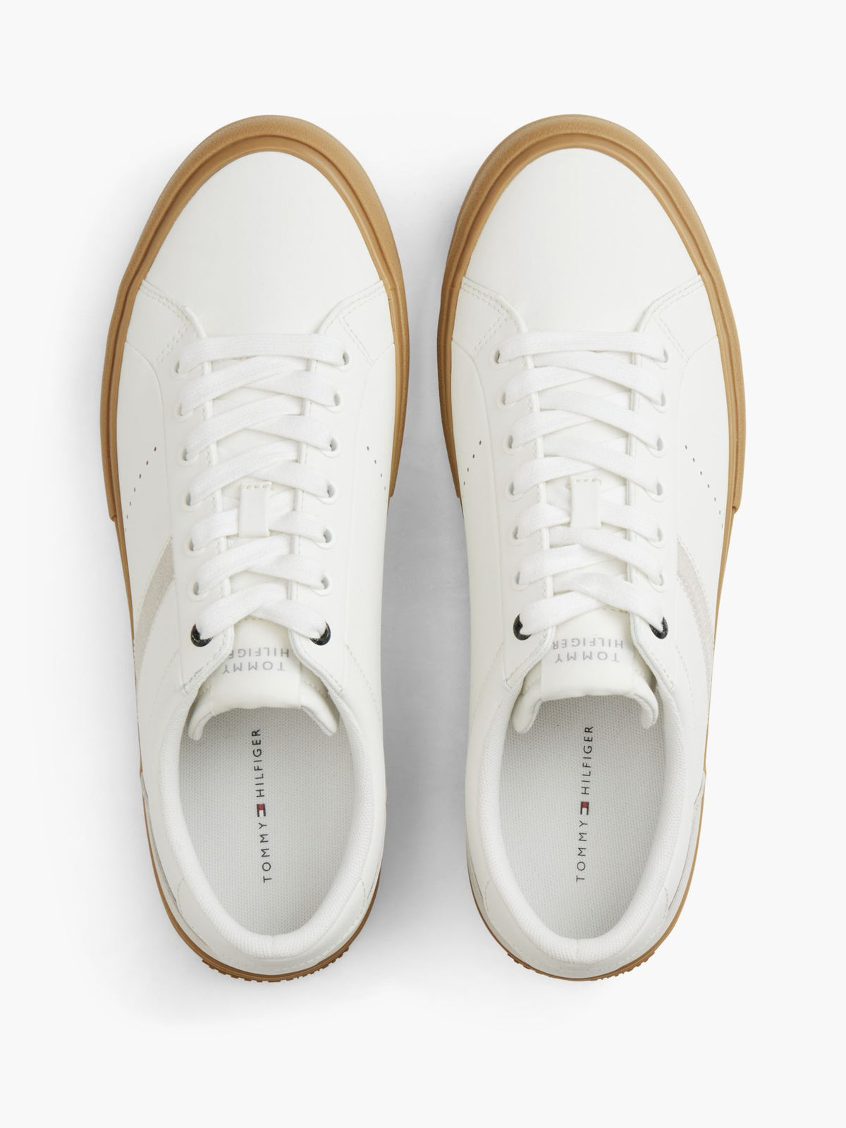 Tommy Hilfiger Tommy Logo Leather Sneaker
