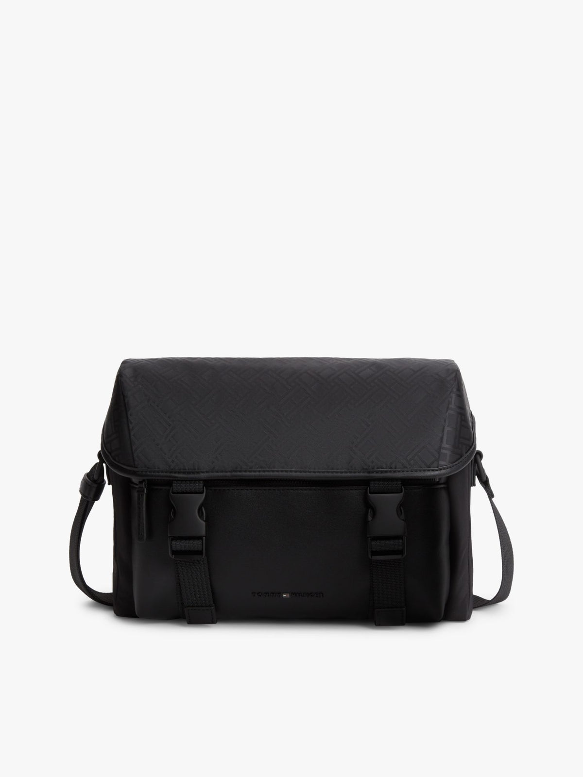 Tommy Hilfiger Flag Logo Jacquard Satchel