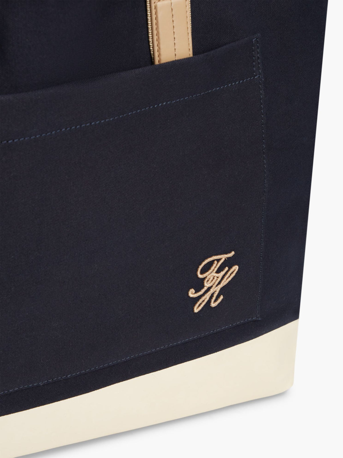 Tommy Hilfiger Colorblock Canvas Tote Bag