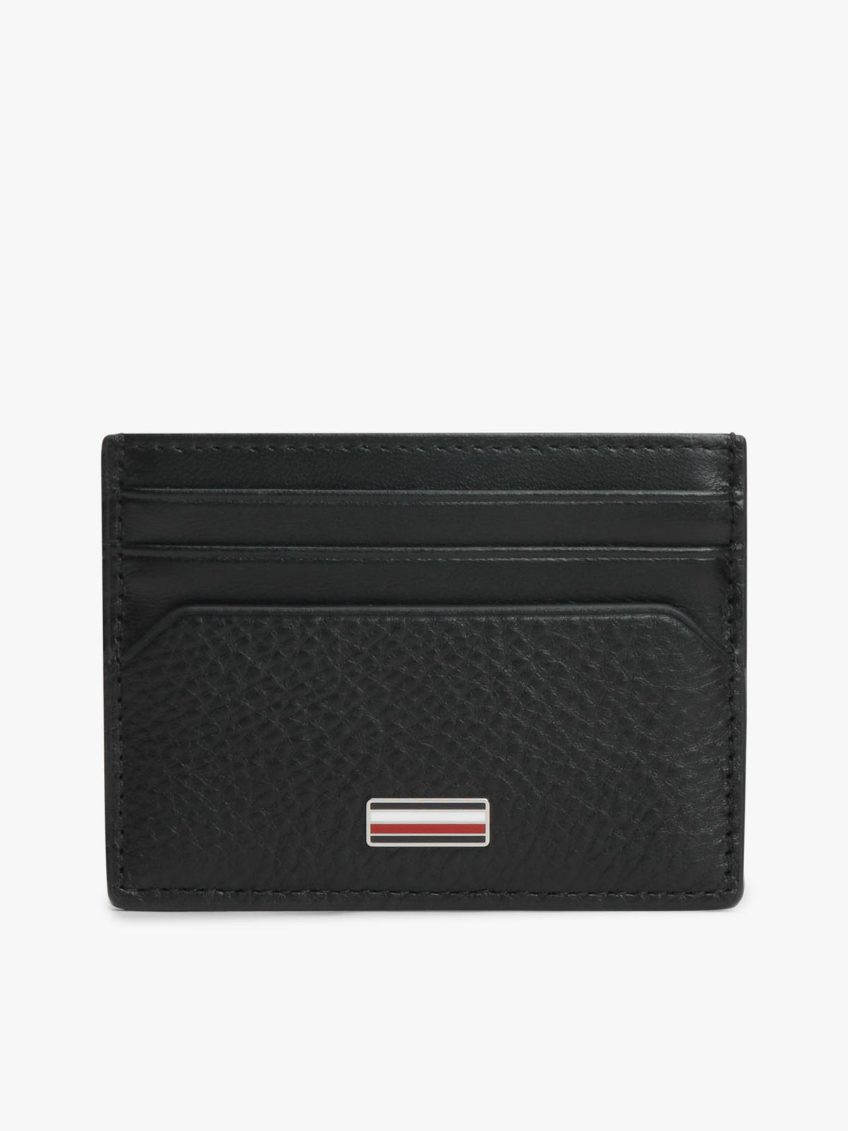 Tommy Hilfiger Pebbled Leather Card Holder