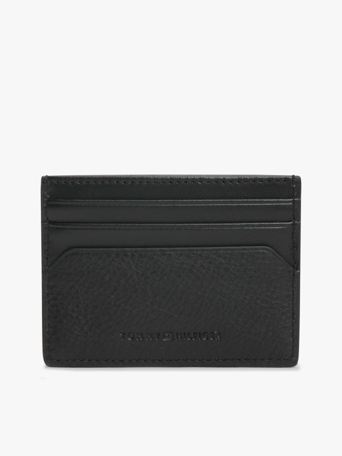 Tommy Hilfiger Pebbled Leather Card Holder
