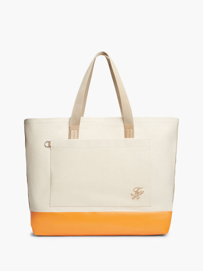 Tommy Hilfiger Colorblock Canvas Tote Bag