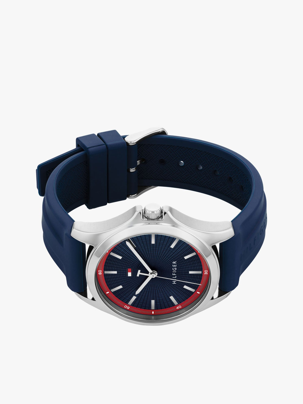 Tommy Hilfiger 43MM Silicone Strap Sport Watch
