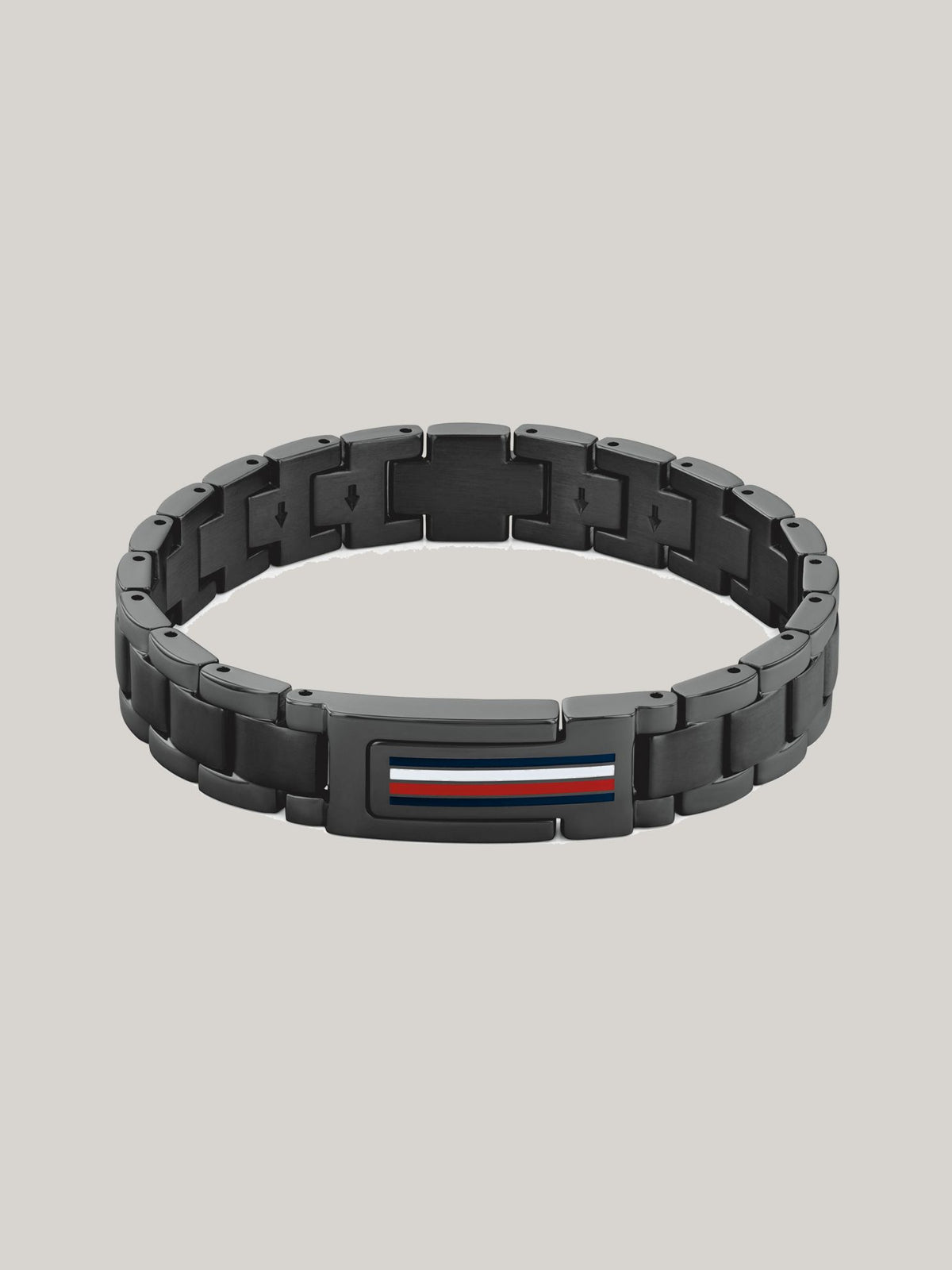 Tommy Hilfiger Flag Stripe Stainless Steel Bracelet