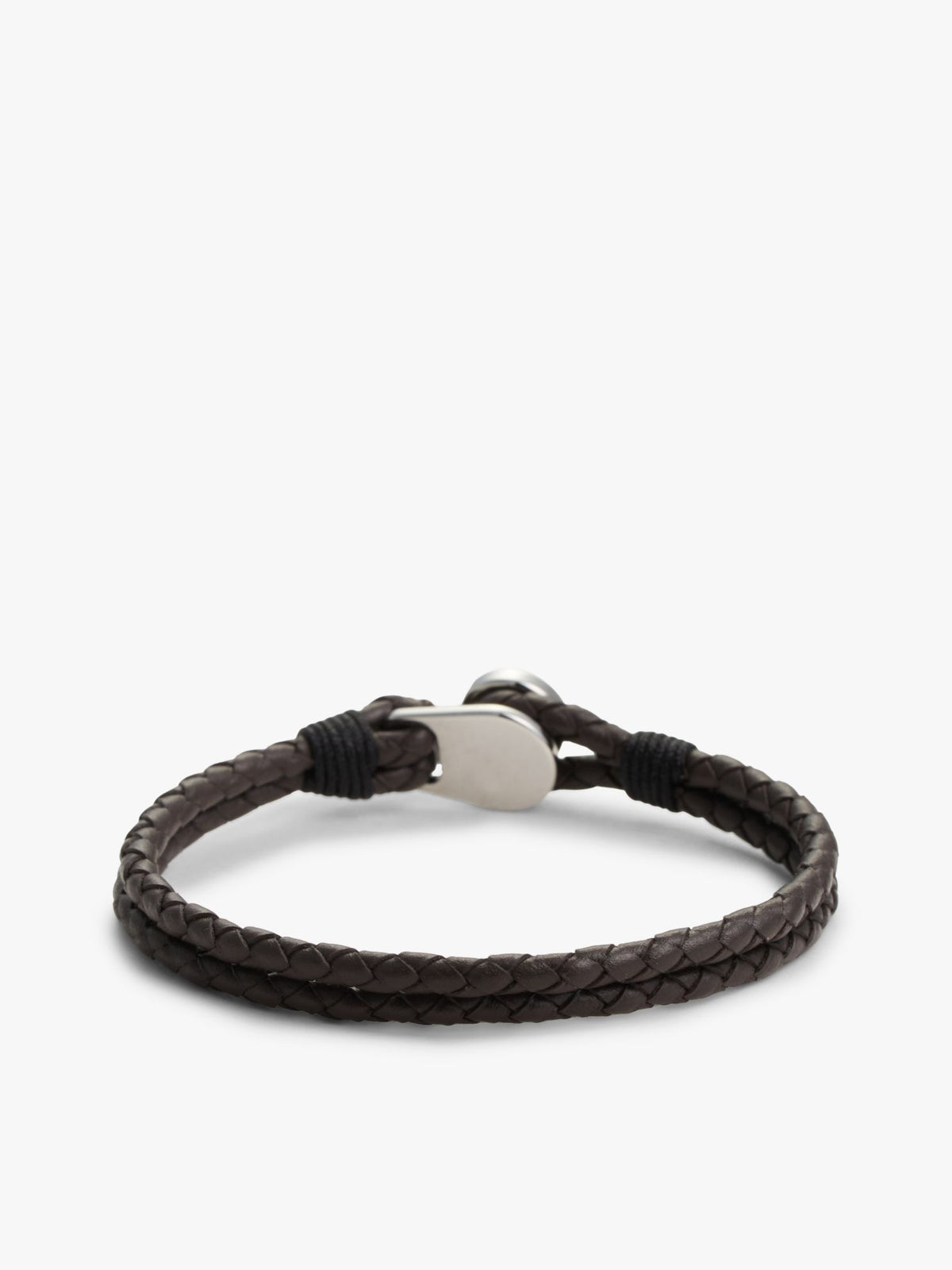 Tommy Hilfiger Nautical Braided Leather Bracelet