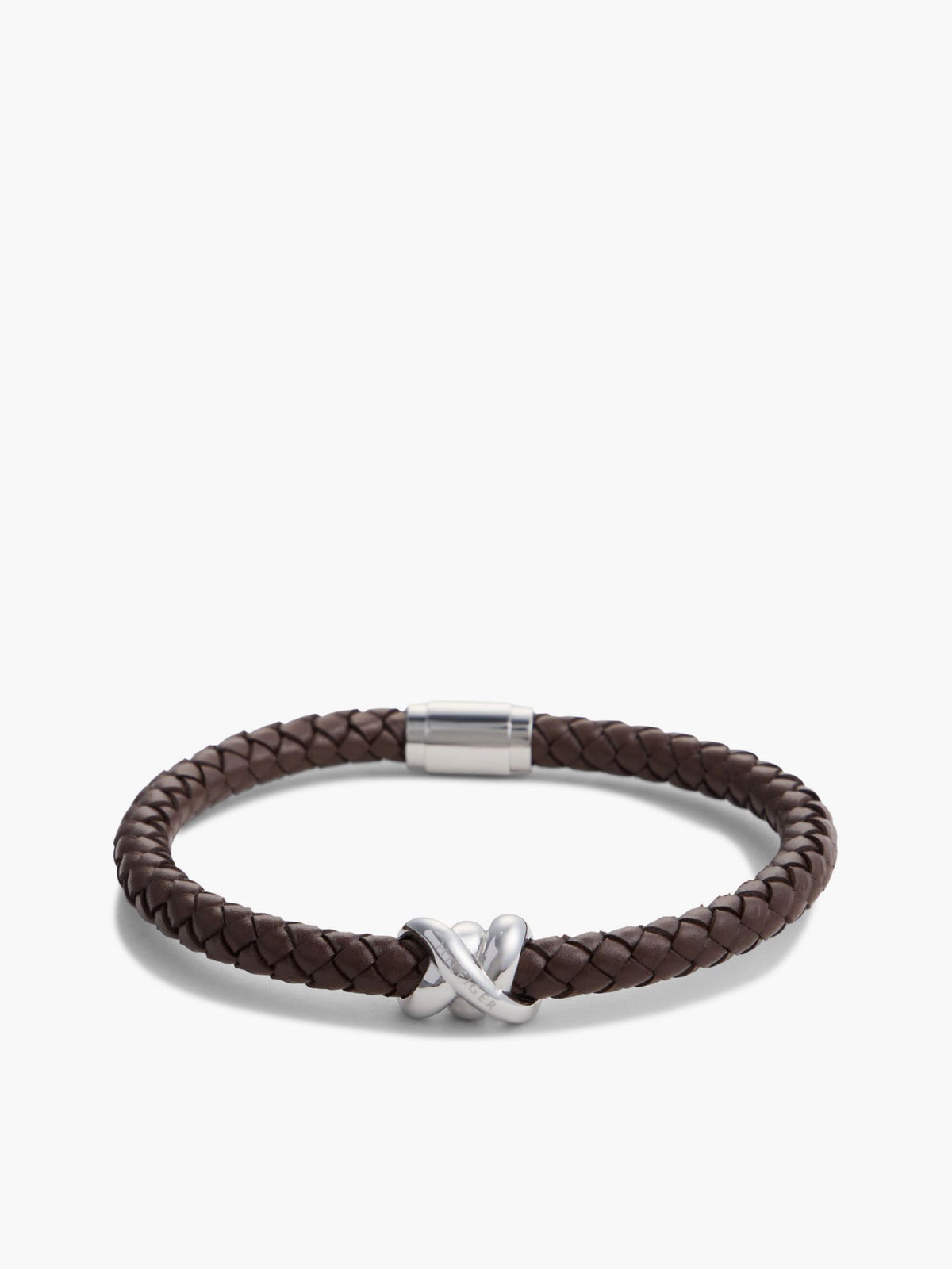Tommy Hilfiger Nautical Knot Braided Leather Bracelet