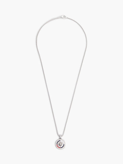 Tommy Hilfiger Compass Medallion Necklace