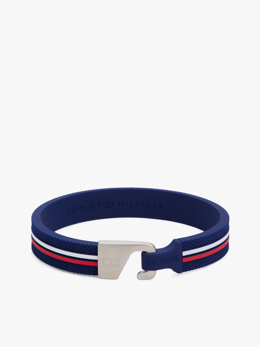 Tommy Hilfiger Signature Stripe Silicone Bracelet