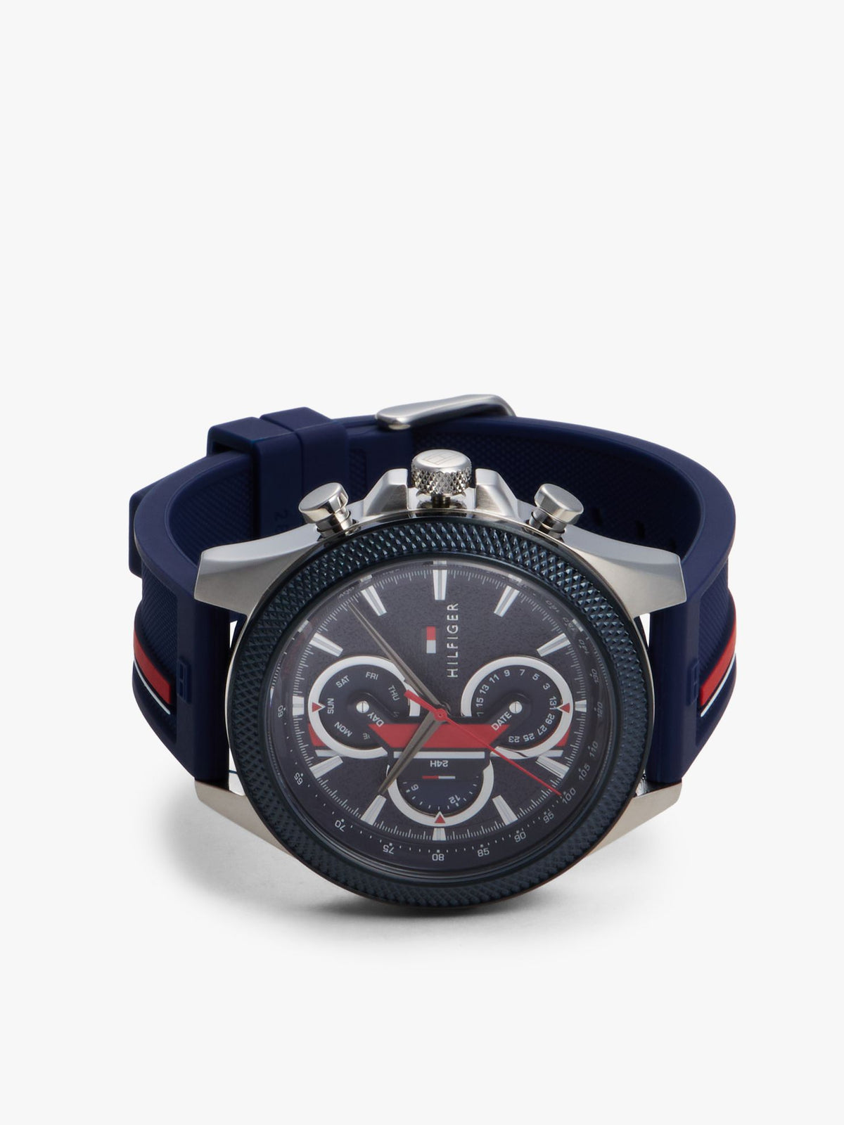 Tommy Hilfiger 46MM Sport Watch with Signature Strap