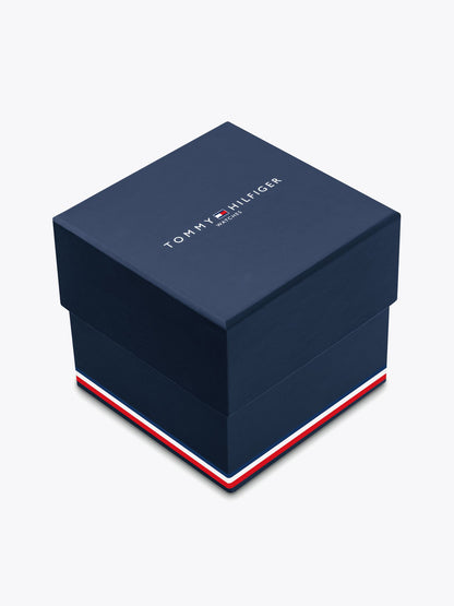 Tommy Hilfiger 46MM Sport Watch with Silicone Strap
