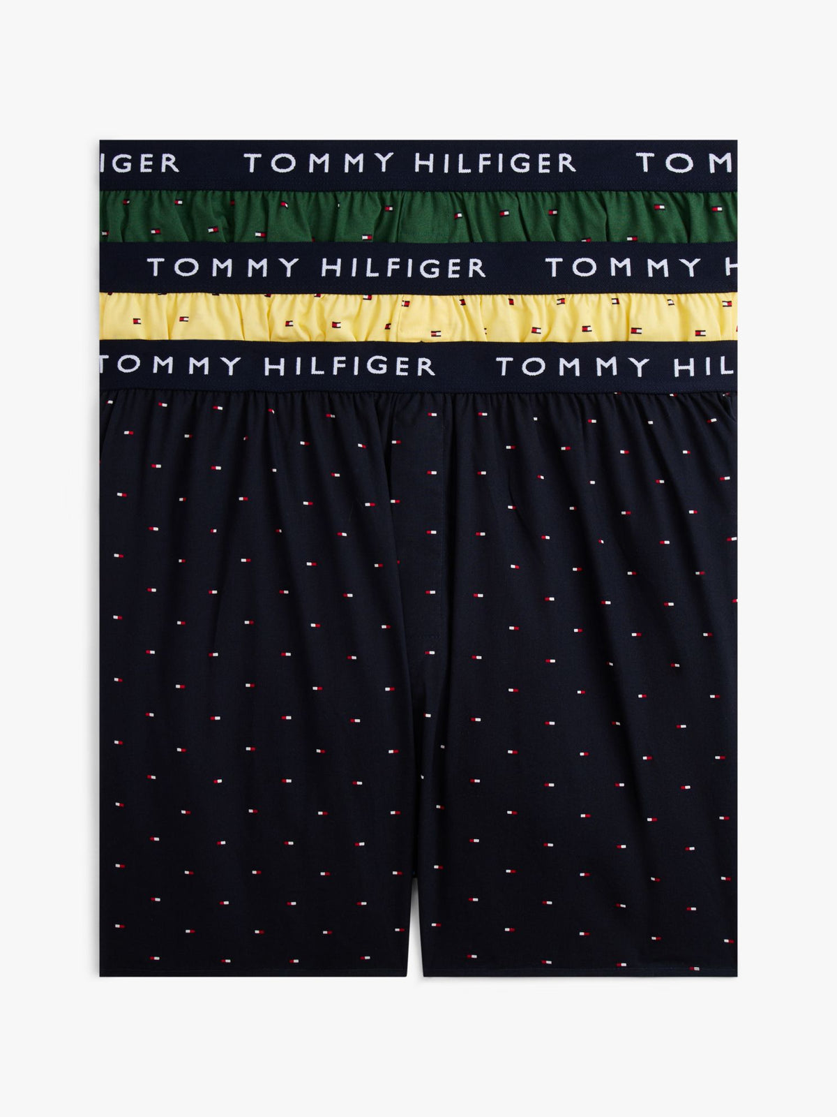 Tommy Hilfiger Printed Woven Boxer 3-Pack