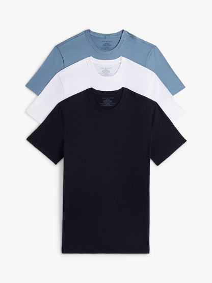 Tommy Hilfiger Cotton Classics Crewneck Undershirt 3-Pack