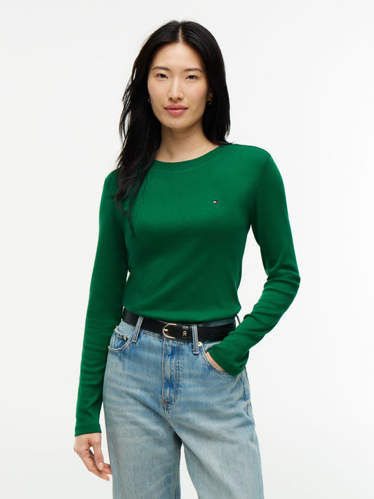 Tommy Hilfiger Long-Sleeve Crewneck Favorite T-Shirt