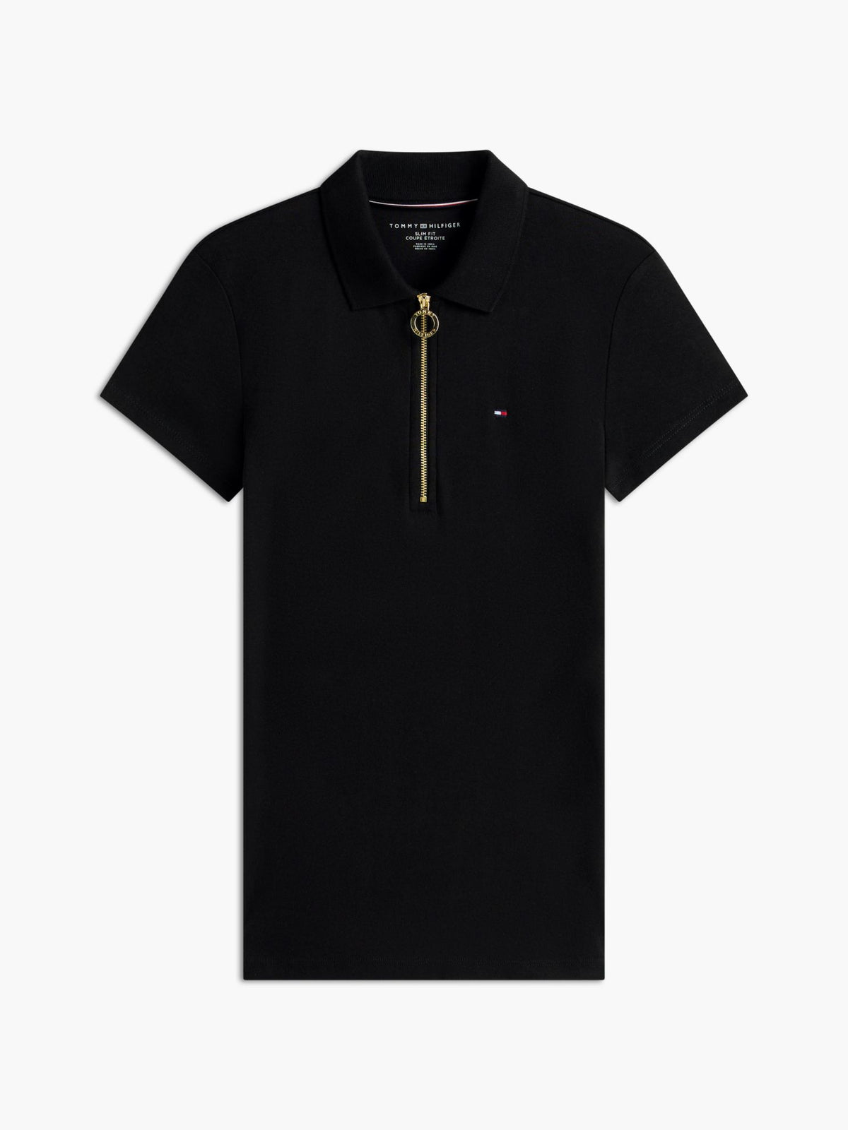 Tommy Hilfiger Slim Fit Zip Polo