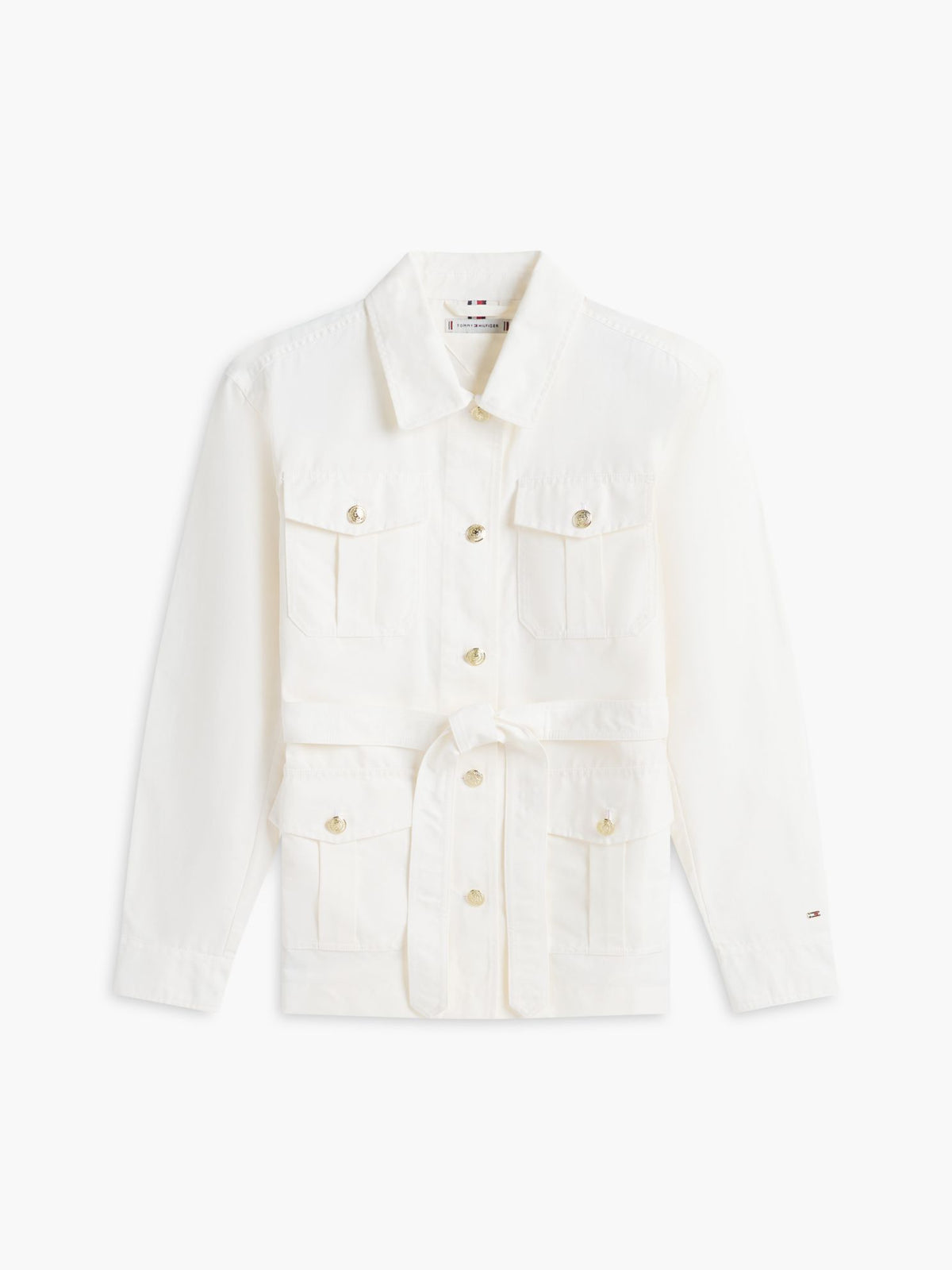 Tommy Hilfiger Water-Resistant Belted Utility Jacket
