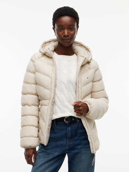 Tommy Hilfiger Lightweight Quilted Hooded Jacket