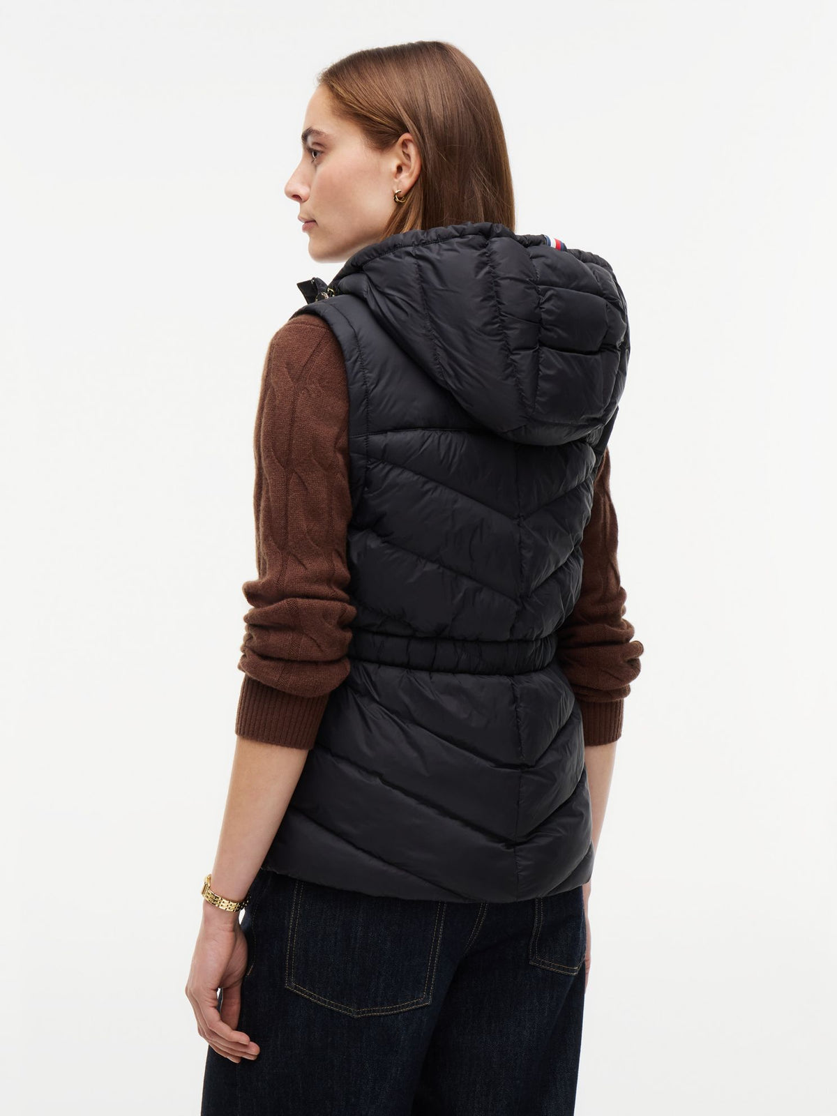 Tommy Hilfiger Lightweight Quilted Hooded Vest
