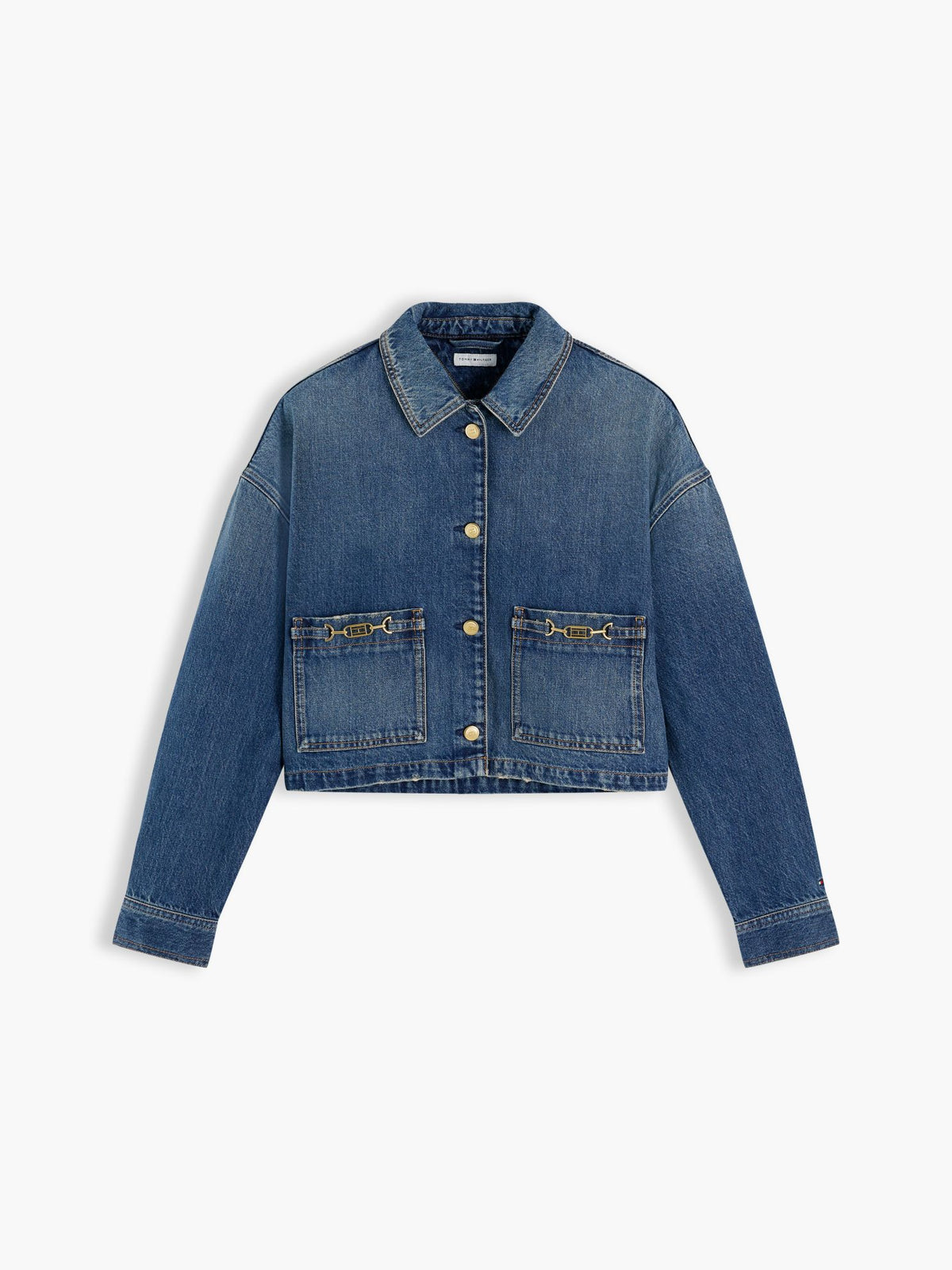 Tommy Hilfiger Cropped Denim Jacket