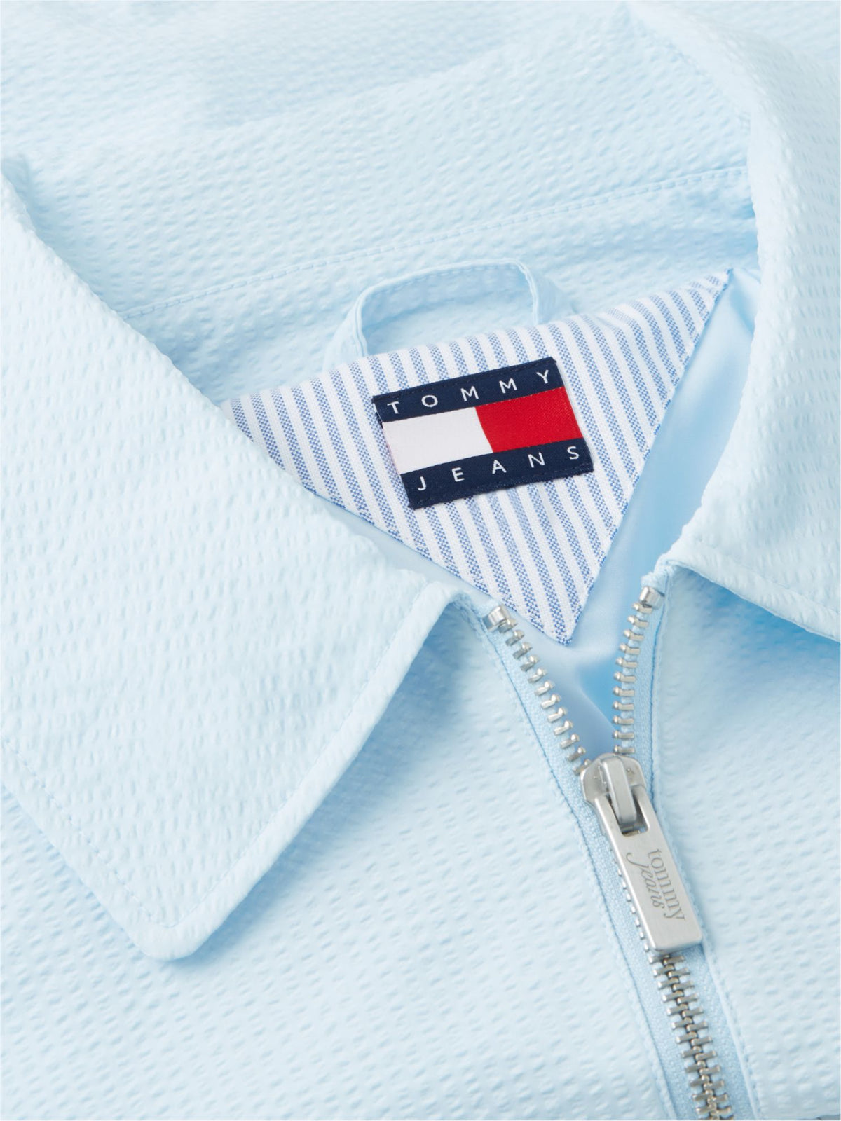 Tommy Hilfiger Tommy Jeans Seersucker Zip Jacket